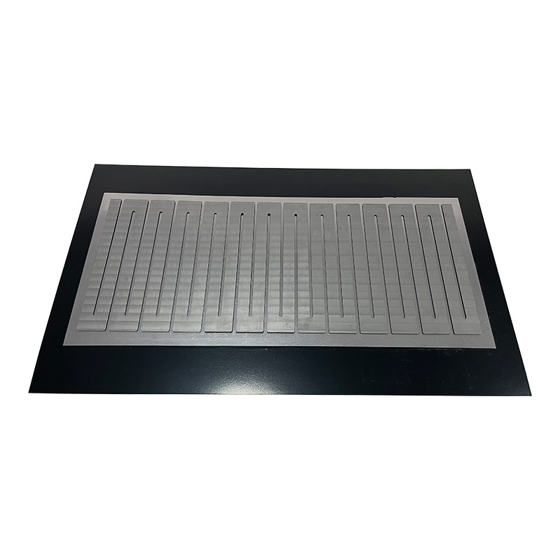 Plat bipolaire flexible composé renforcé par basalte de graphite avec le bord soudé