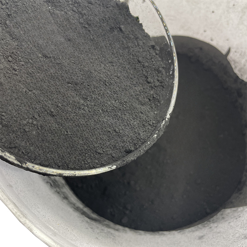 Poudre de noir de carbone