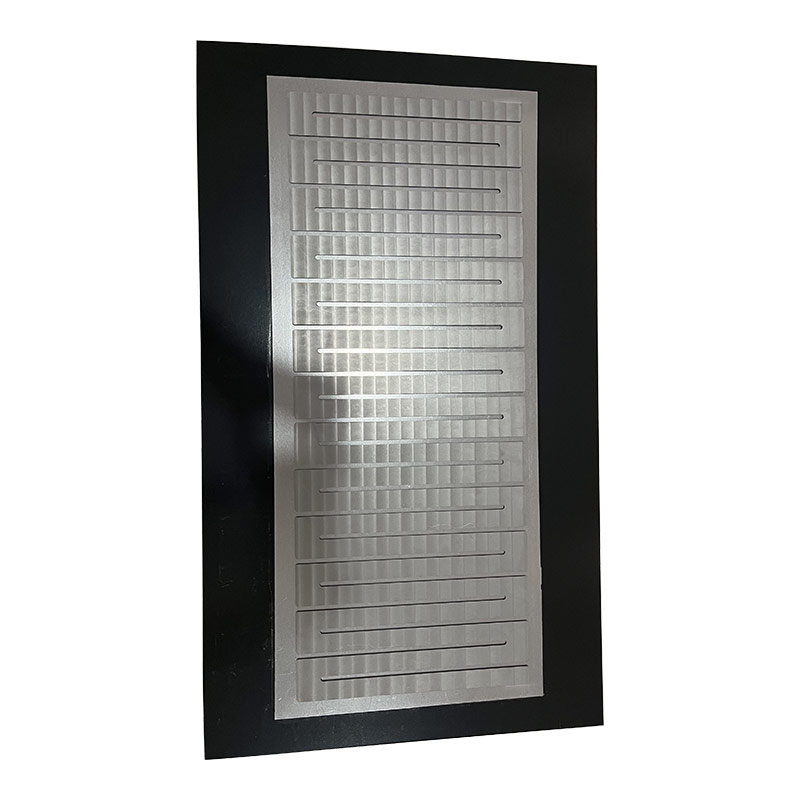 Plat bipolaire flexible composé renforcé par fibre de carbone de graphite avec des bords soudés