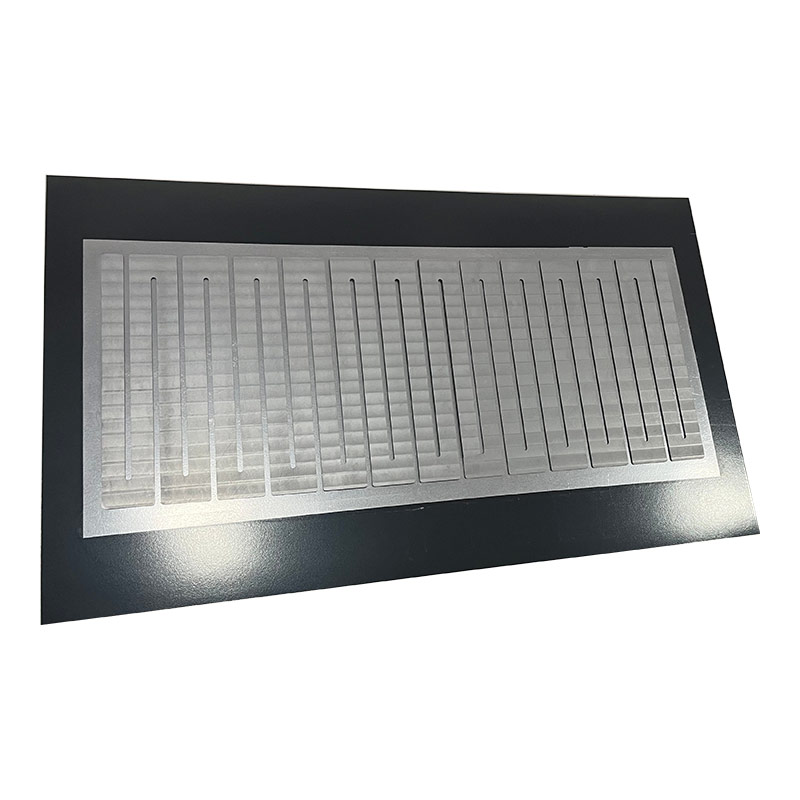 Plat bipolaire flexible composé renforcé par fibre de carbone de graphite avec des bords soudés