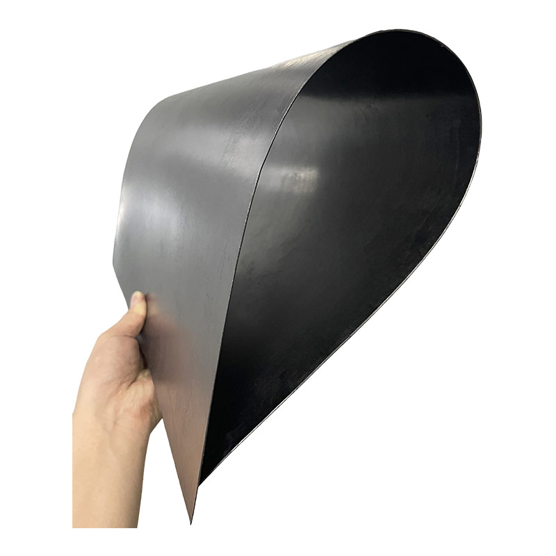 Plaque bipolaire en graphite flexible composite renforcée de fibre de carbone