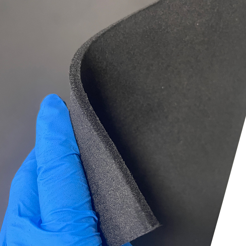 Feutre graphite à base de viscose